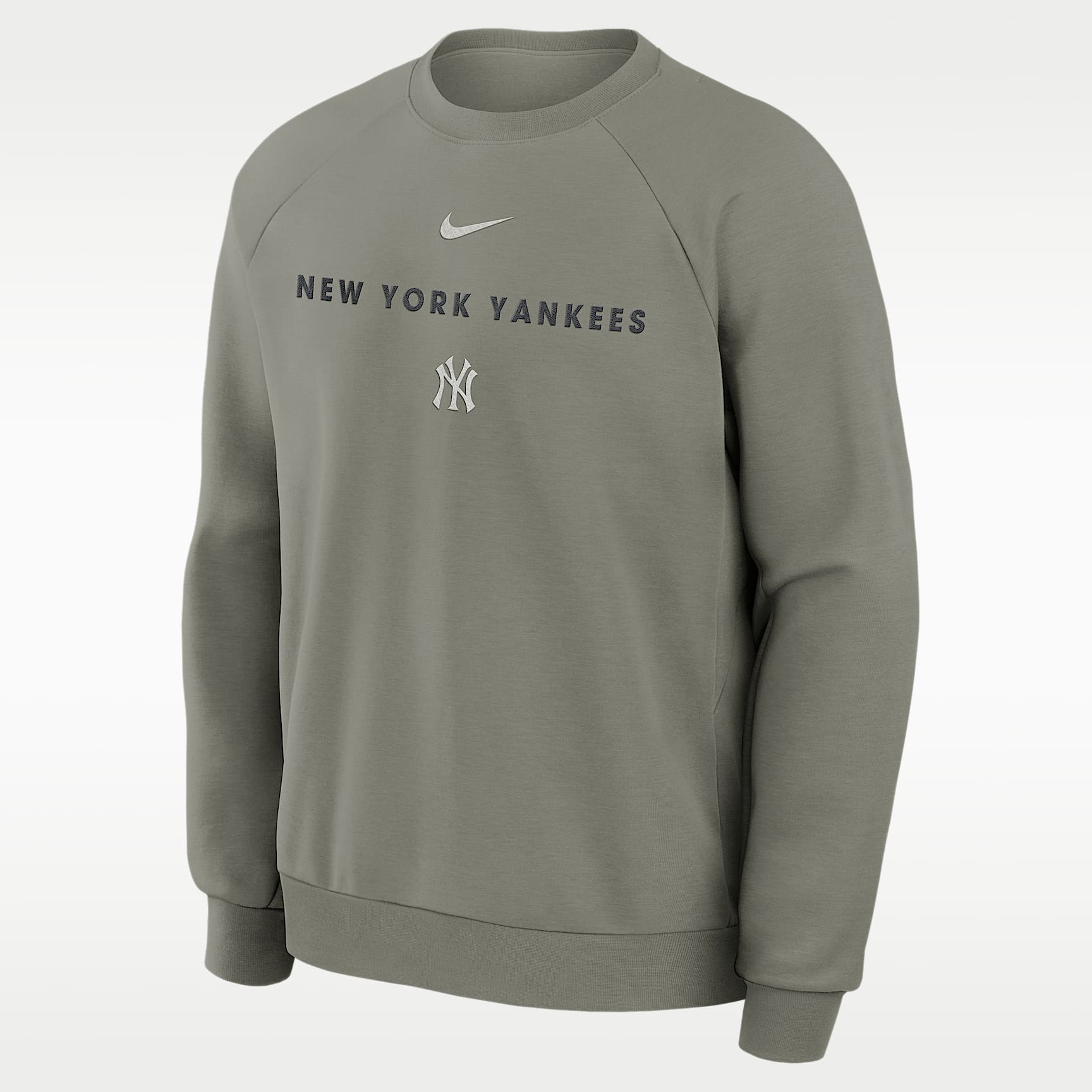 New York Yankees Primary Men's Nike Dri-FIT MLB Pullover Crew